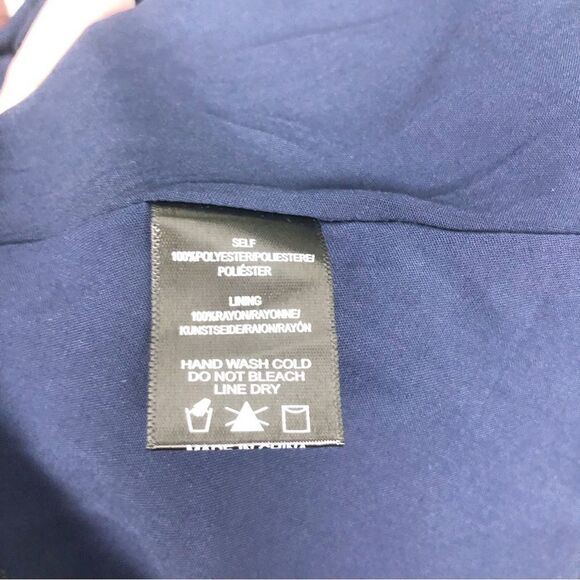 ANTHROPOLOGIE | SUNDAY IN BROOKLYN Leger Striped Side Tie Dress Women’s Size S - Picture 13 of 14